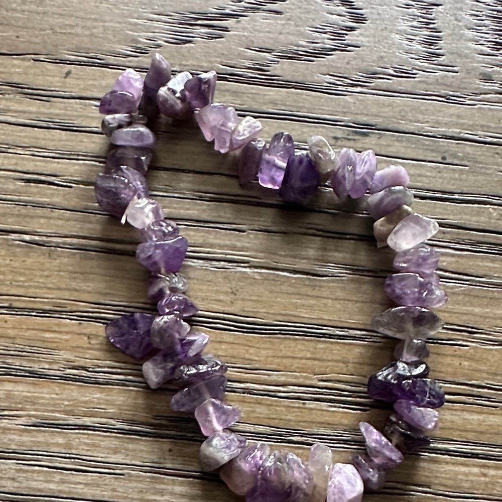 Colorful Stone Chip Bracelets Set - Picture 7 of 9